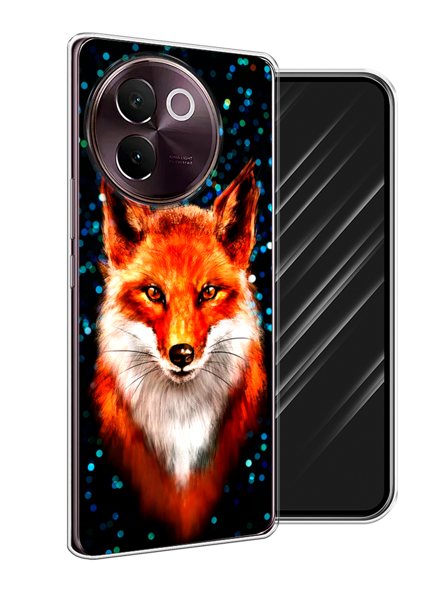 

Чехол Awog на Vivo V30e "Волшебная лиса", Оранжевый;черный;белый, 2610550-1