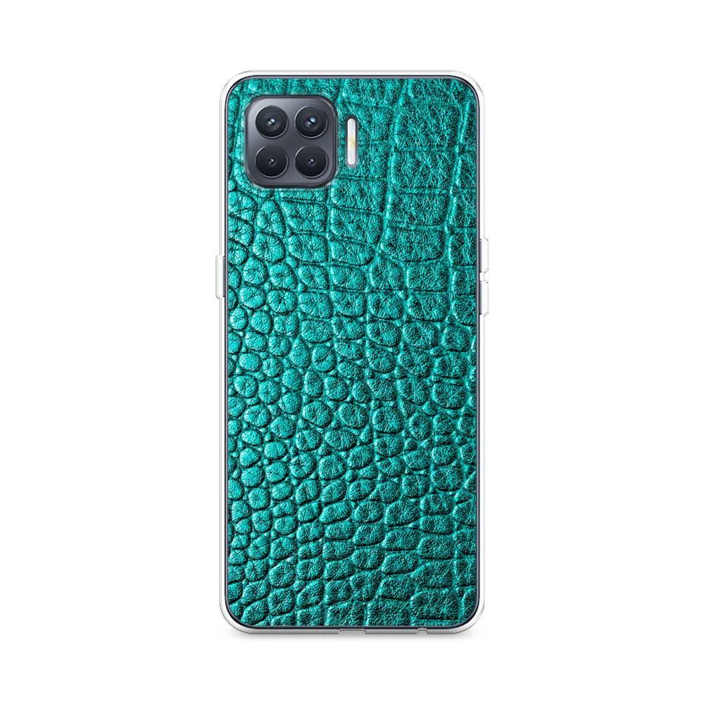 

Силиконовый чехол "Бирюзовая змея" на Oppo A93, 255350-3