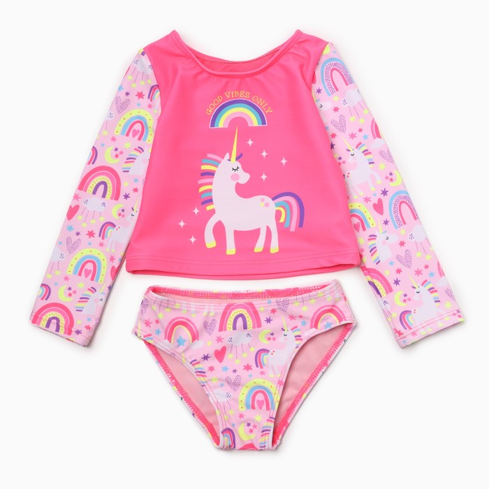 

Купальник раздельный детский KAFTAN Good, розовый, 122, Good