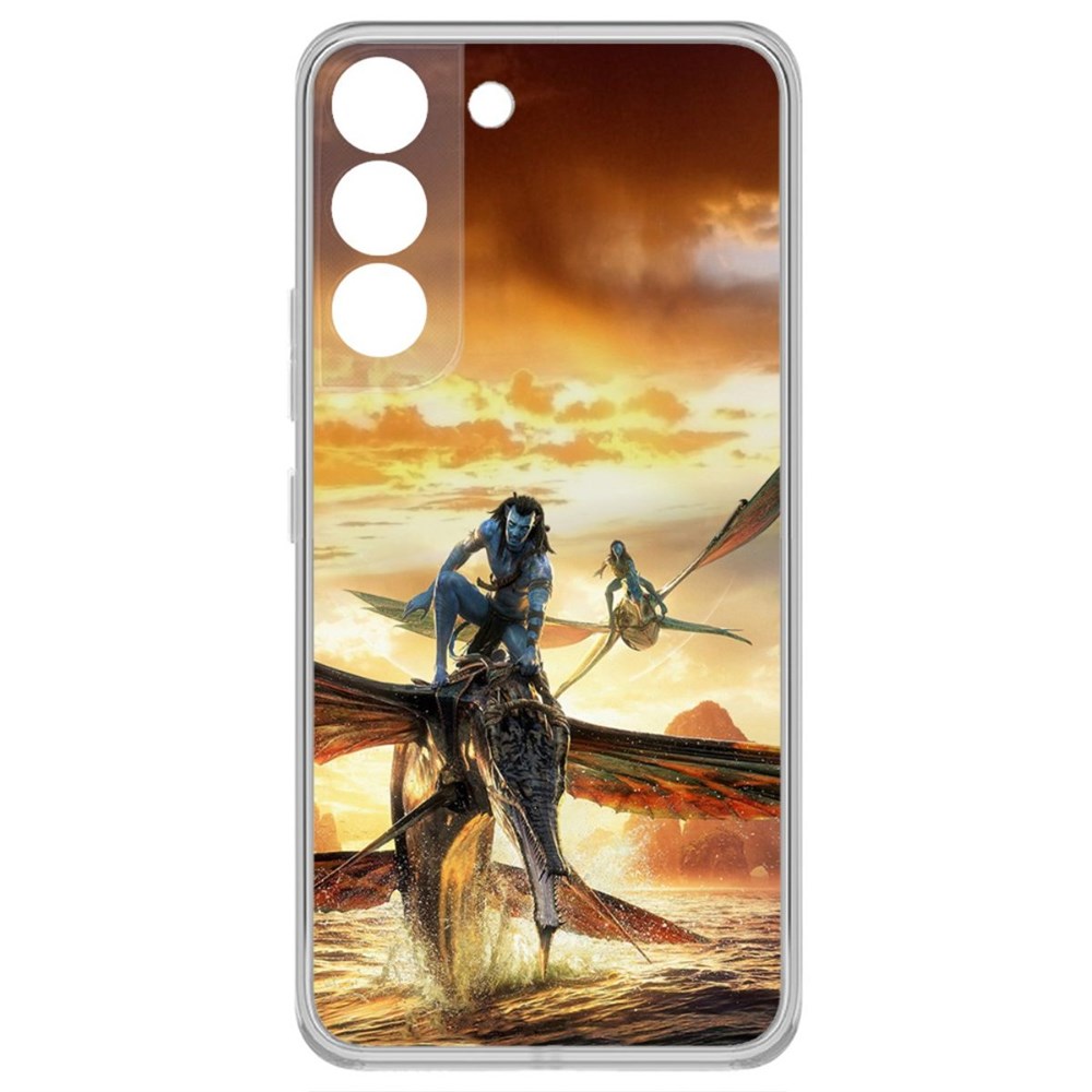 

Чехол-накладка кейс Аватар - Скимвинги для Samsung Galaxy S22
