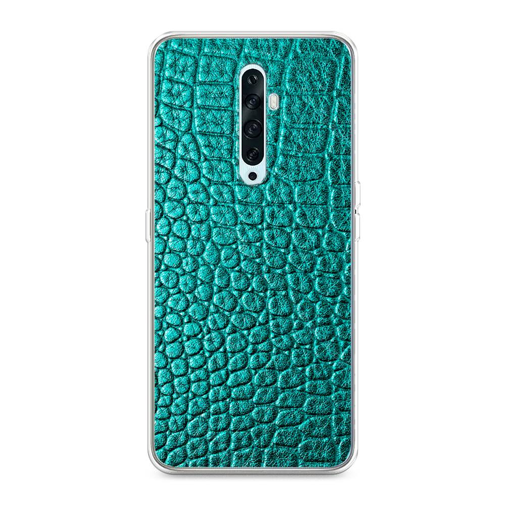 

Силиконовый чехол "Бирюзовая змея" на Oppo Reno 2Z, 251850-3