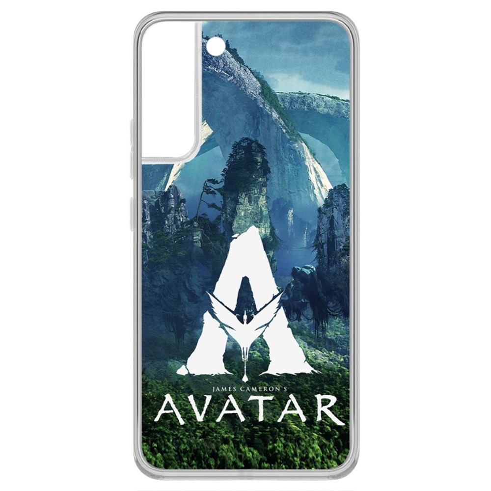 

Чехол-накладка кейс Аватар - Белое лого для Samsung Galaxy S22+