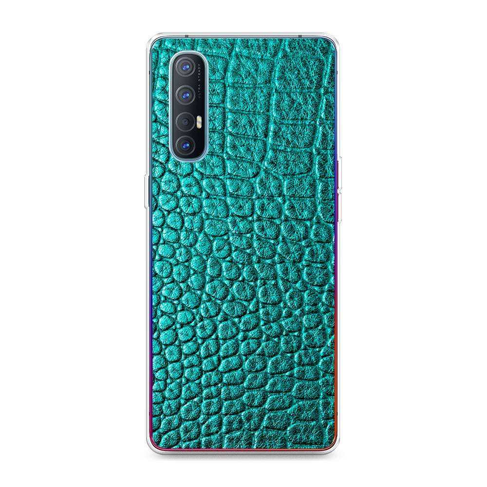 

Силиконовый чехол "Бирюзовая змея" на Oppo Reno 3 Pro, 252550-3