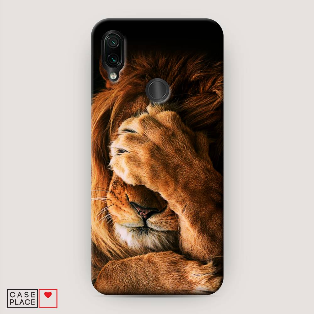 

Пластиковый чехол "Львиный стыд" на Xiaomi Redmi 7, 35020-1