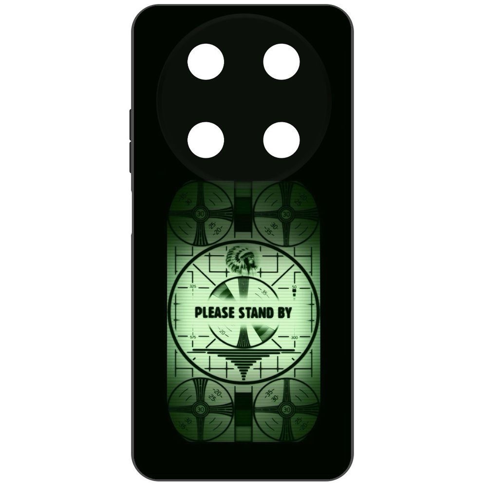 

Чехол-накладка Krutoff Soft Case Фоллаут (Fallout) - Пожалуйста, подождите для ITEL RS4