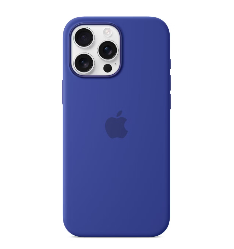 

Apple Silicone Case with MagSafe для iPhone 16 Pro Max ультрамарин, Фиолетовый