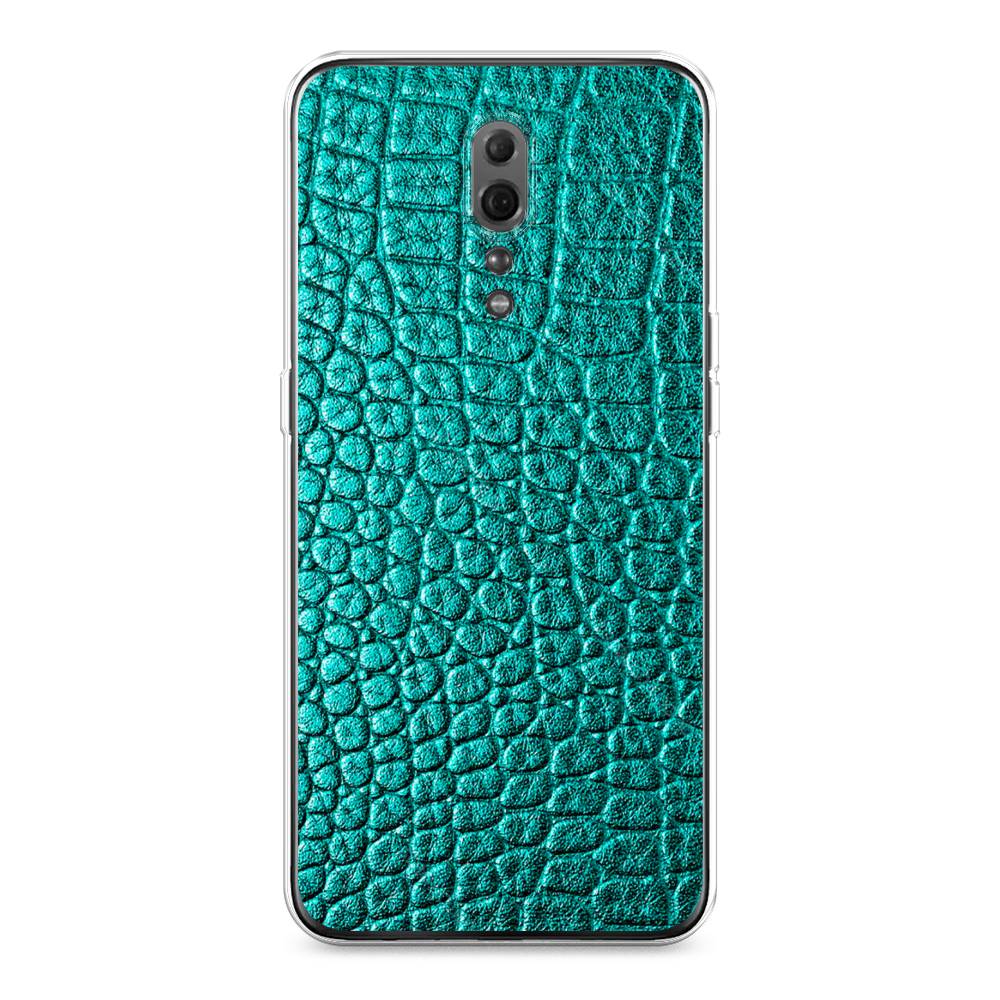 

Силиконовый чехол "Бирюзовая змея" на Oppo Reno Z, 250950-3