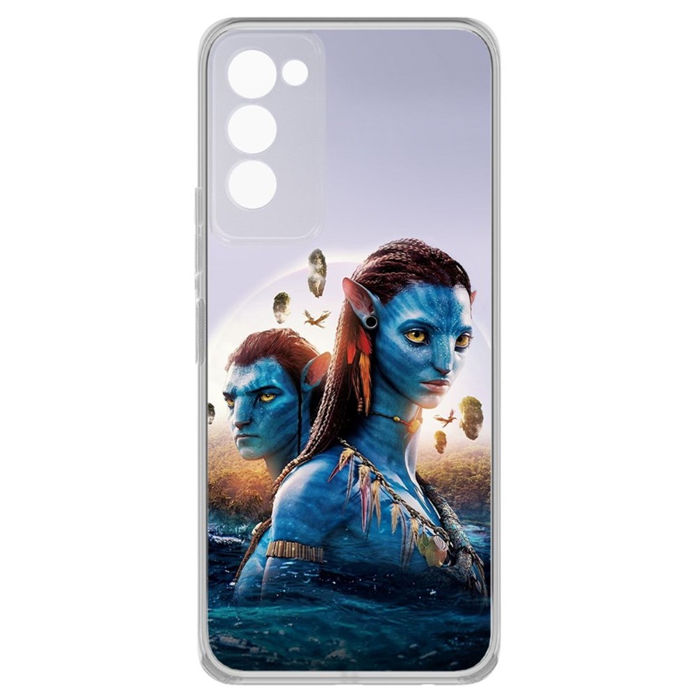 

Чехол-накладка кейс Аватар - Джейк и Нейтири для TECNO Camon 18P, Прозрачный