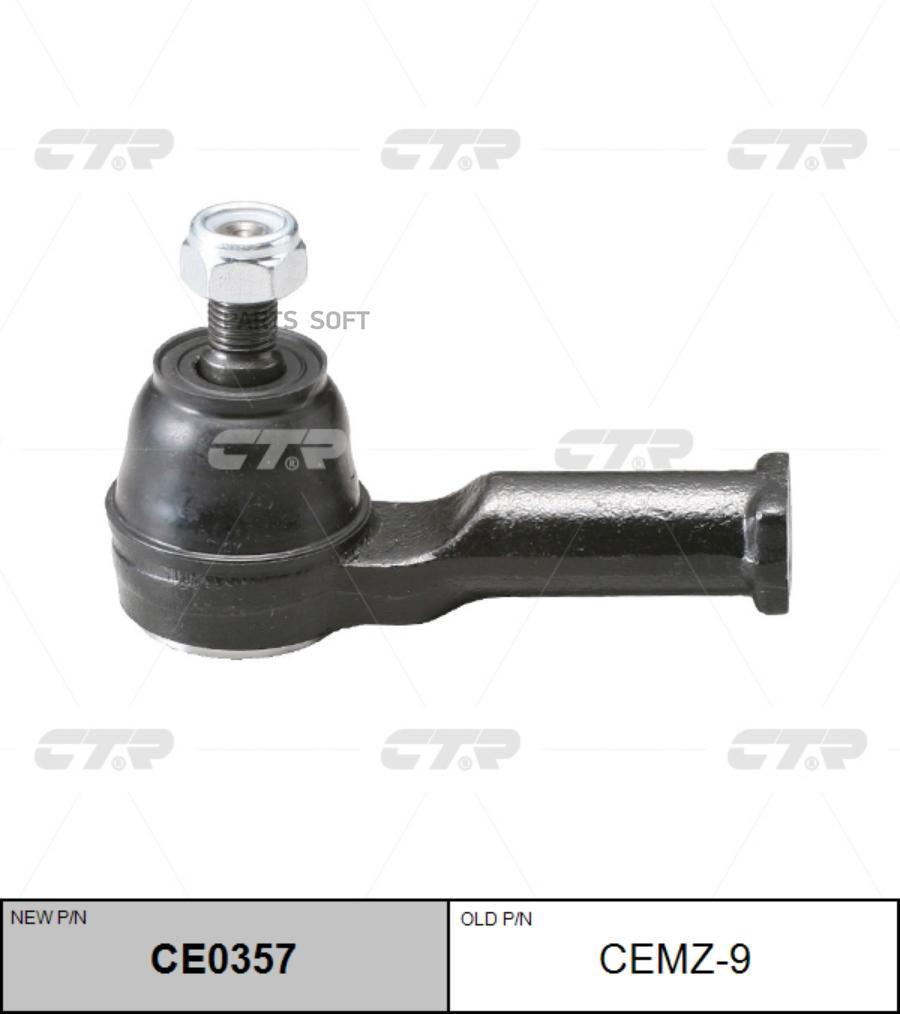 

Наконечник Рулевой Тяги Mazda: 626 82-91, Mx-6 88-90, 929 83-91 CTR арт. CE0357