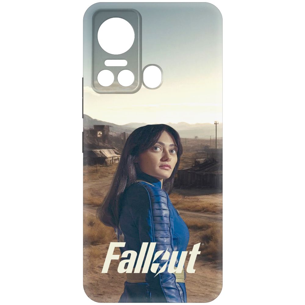 

Чехол-накладка Krutoff Soft Case Фоллаут (Fallout) - Люси в пустошах для ITEL Vision 5