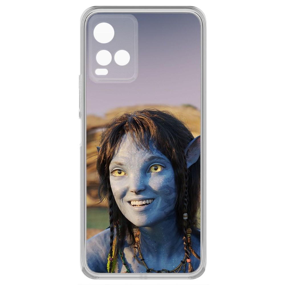 

Чехол-накладка кейс Аватар - Кири для Vivo Y21, Прозрачный