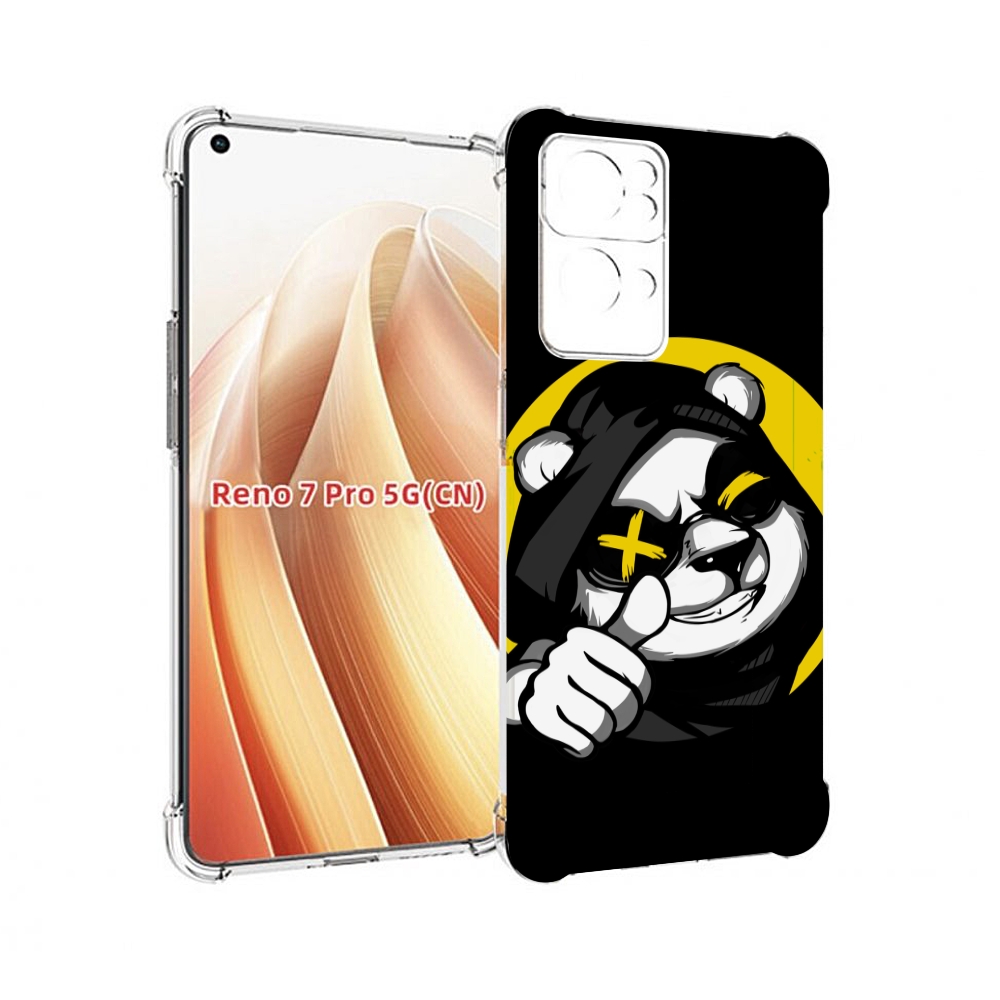 

Чехол MyPads крутая пандочка ок для OPPO Reno7 Pro 5G, Прозрачный, Tocco