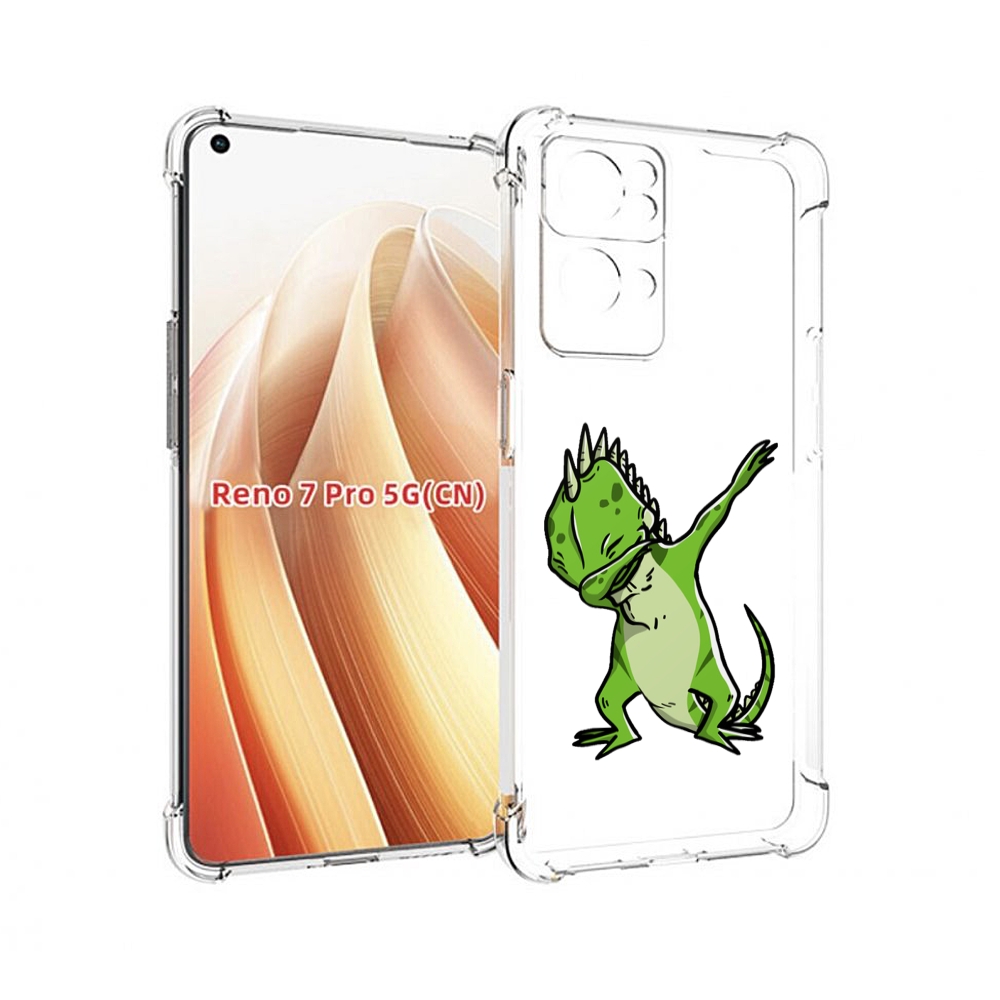 

Чехол MyPads крутая-ящерица для OPPO Reno7 Pro 5G, Прозрачный, Tocco
