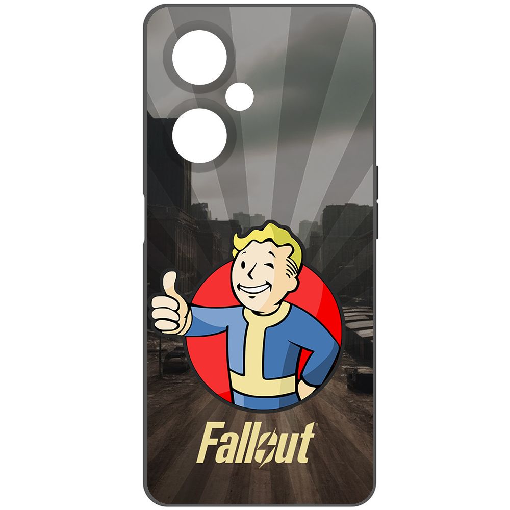 

Чехол-накладка Krutoff Soft Case Фоллаут (Fallout) - Волт-бой для OnePlus Nord CE 3 Lite