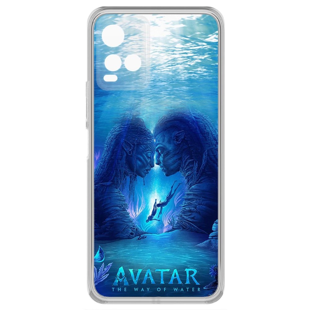 

Чехол-накладка кейс Аватар - Рифы для Vivo Y21, Прозрачный