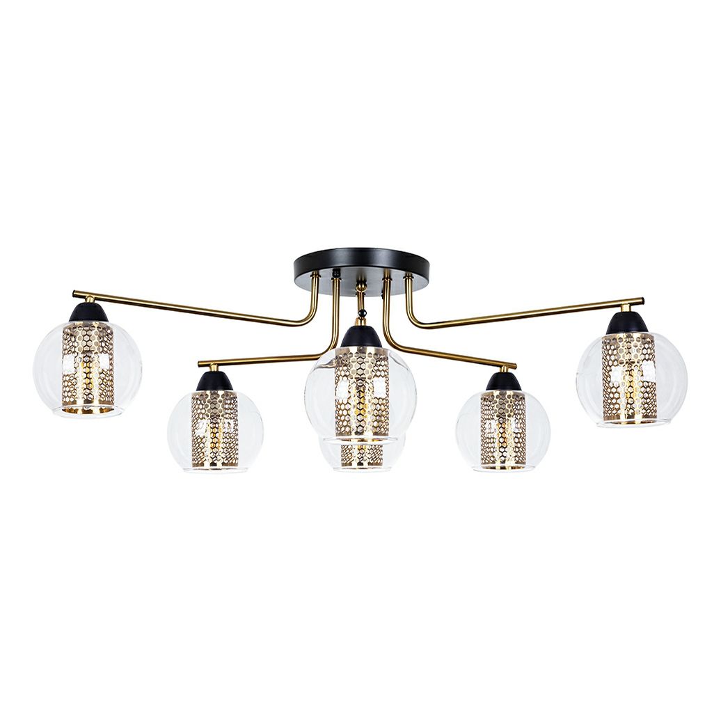 

Люстра Arte Lamp Manchester A7045PL-6BK Е14 черная