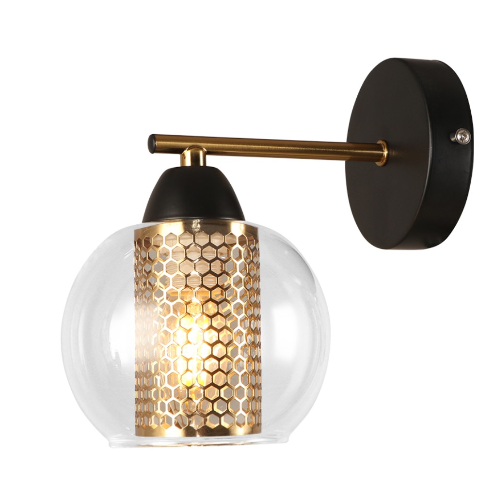 

Бра Arte Lamp Manchester A7045AP1BK E14 медное
