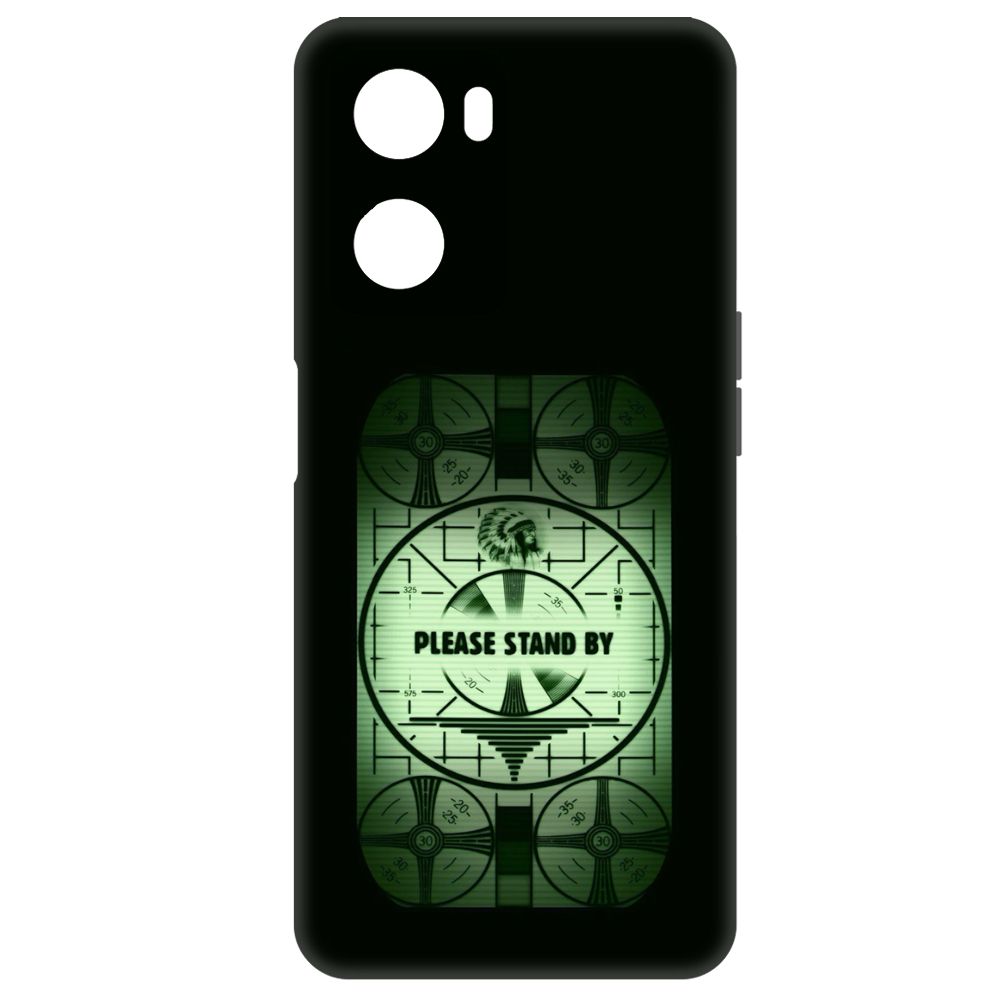 

Чехол-накладка Krutoff Soft Case Фоллаут (Fallout) - Пожалуйста, подождите для Oppo A57