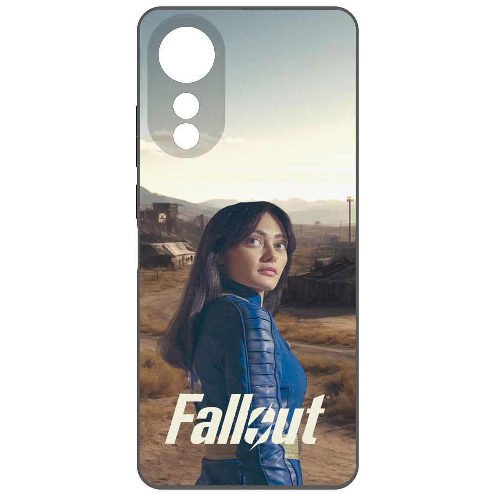 

Чехол-накладка Krutoff Soft Case Фоллаут (Fallout) - Люси в пустошах для Oppo A78 4G