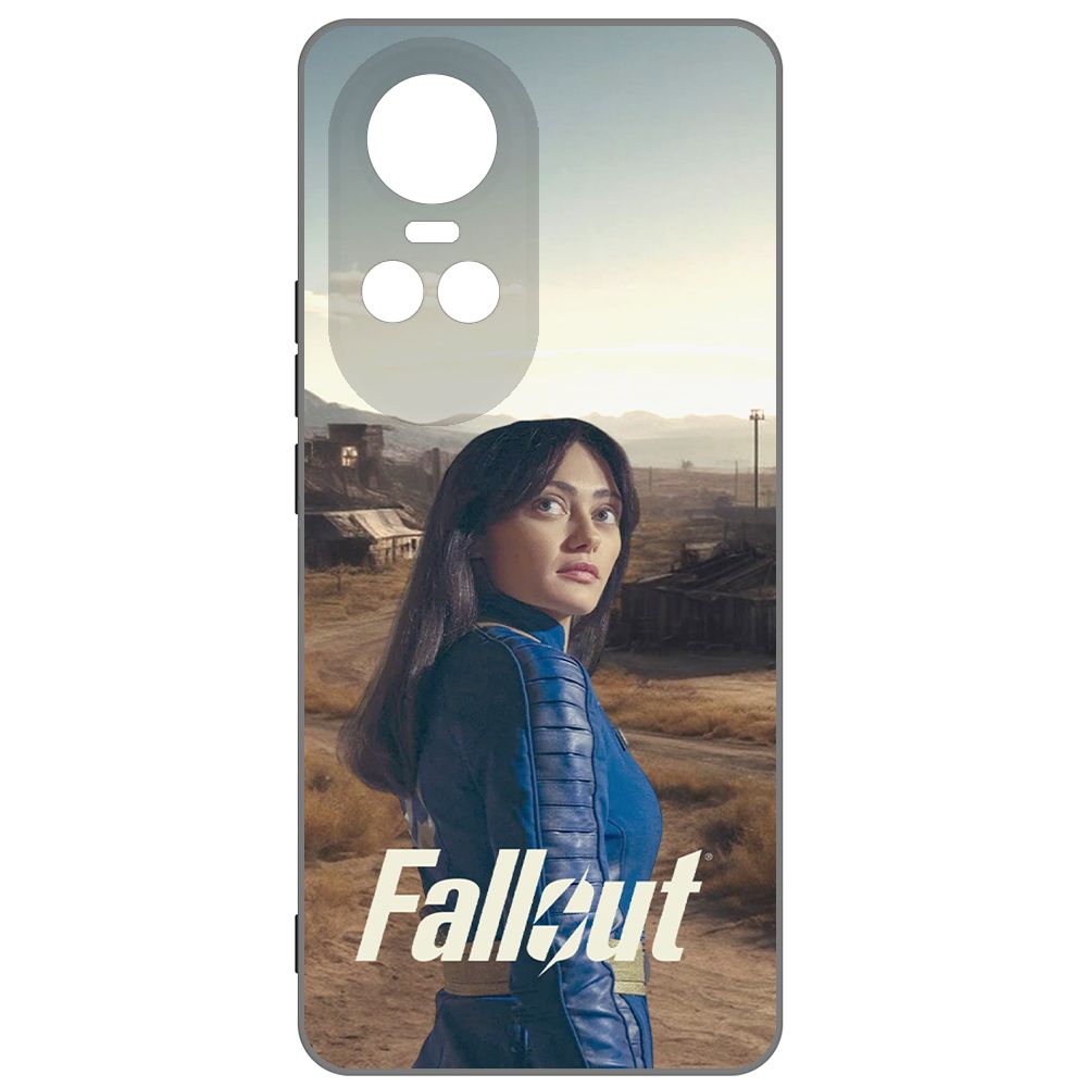 

Чехол-накладка Krutoff Soft Case Фоллаут (Fallout) - Люси в пустошах для Oppo Reno10 5G