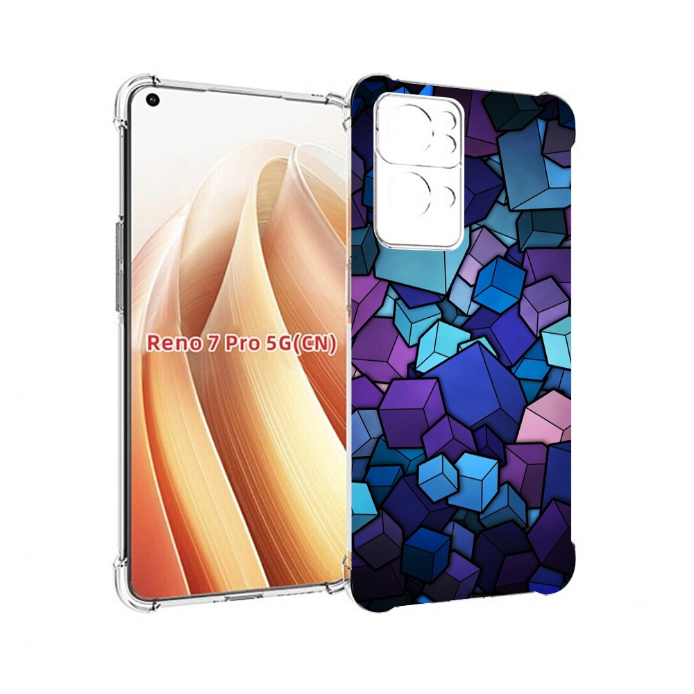 

Чехол MyPads лепестки для OPPO Reno7 Pro 5G, Прозрачный, Tocco
