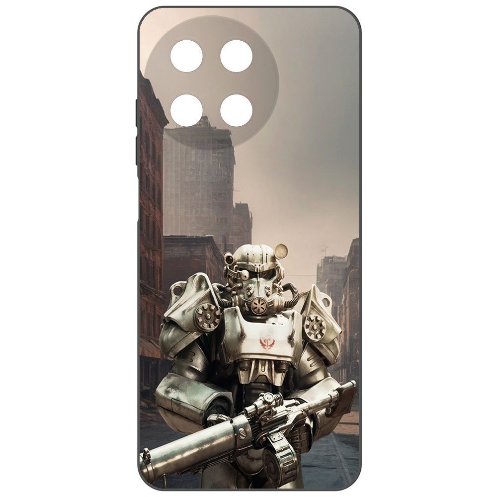 

Чехол-накладка Krutoff Soft Case Фоллаут (Fallout) - Рыцарь Братства для Realme 11 4G