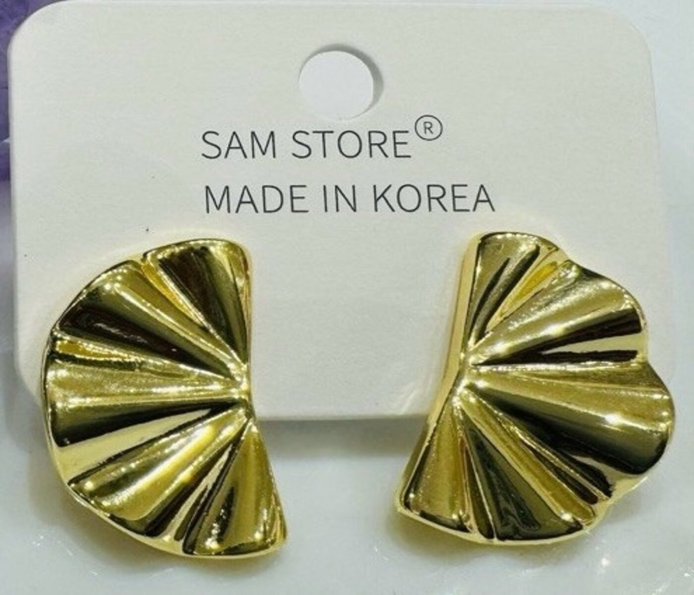 

Серьги из металла NoBrand DF-2, пластик, DF-2