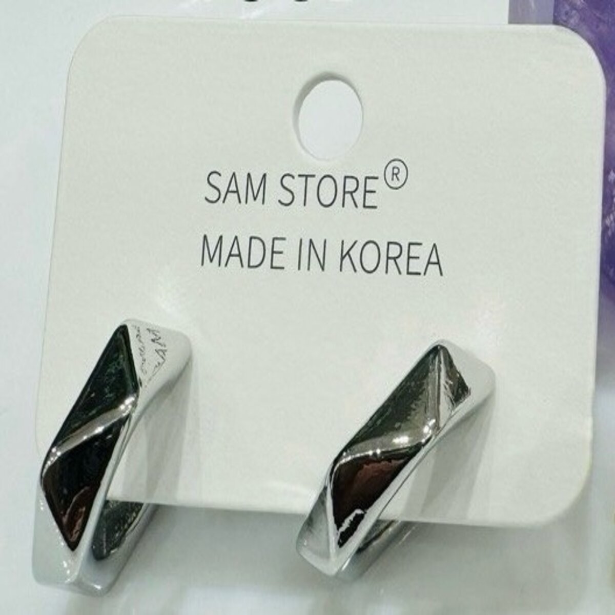 

Серьги из металла NoBrand DF-2, пластик, DF-2