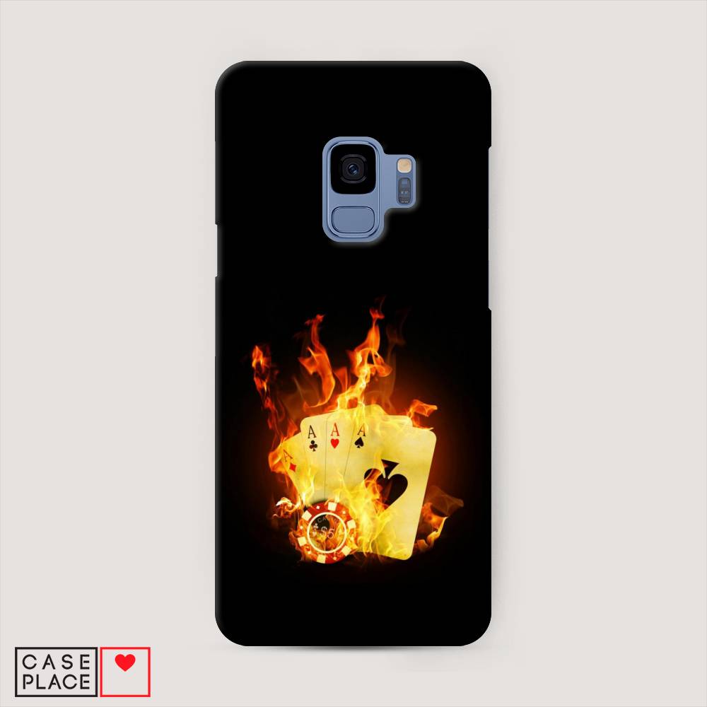 

Чехол Awog "Горящие карты" для Samsung Galaxy S9, 25720-7