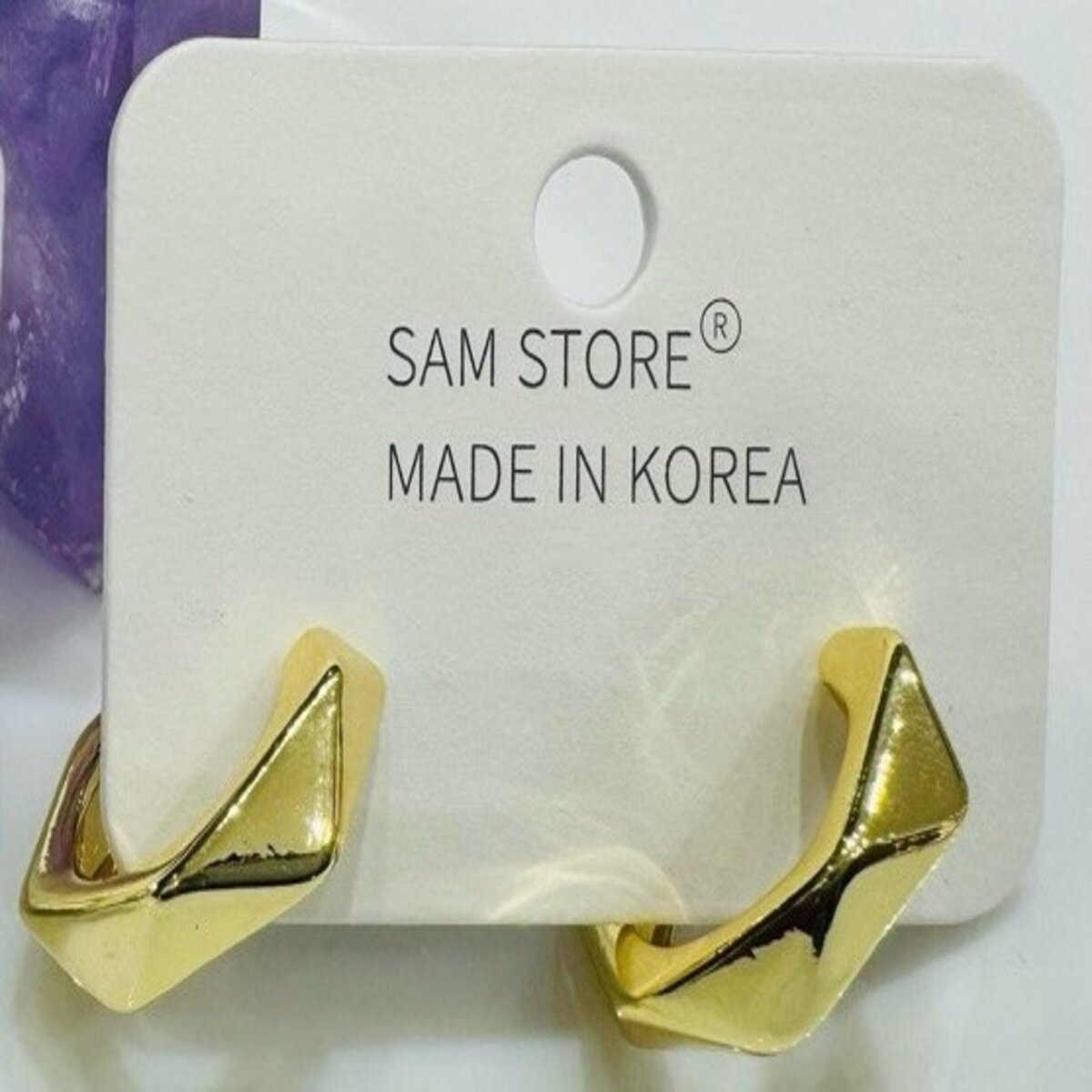 

Серьги из металла NoBrand DF-2, пластик, DF-2