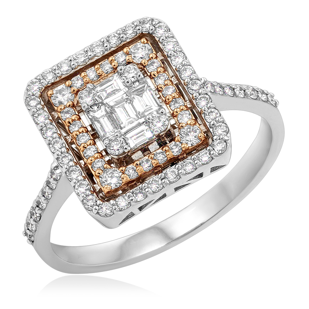 

Кольцо из золота р. 17 MOSTAR JEWELLERY MP01086-YZ-2, бриллиант, MP01086-YZ-2