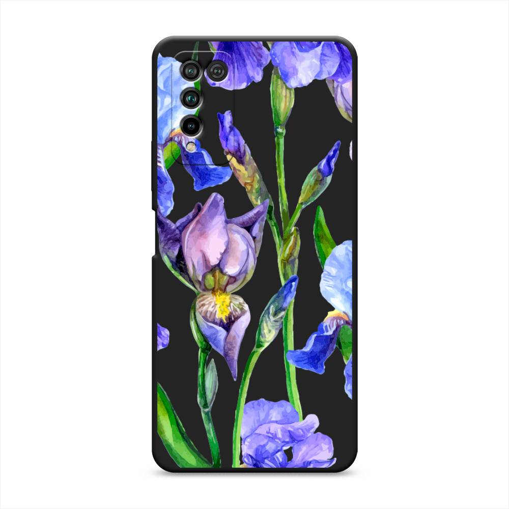 

Чехол Awog на Honor 10X Lite "Синие ирисы", Фиолетовый;голубой;зеленый, 6104652-1