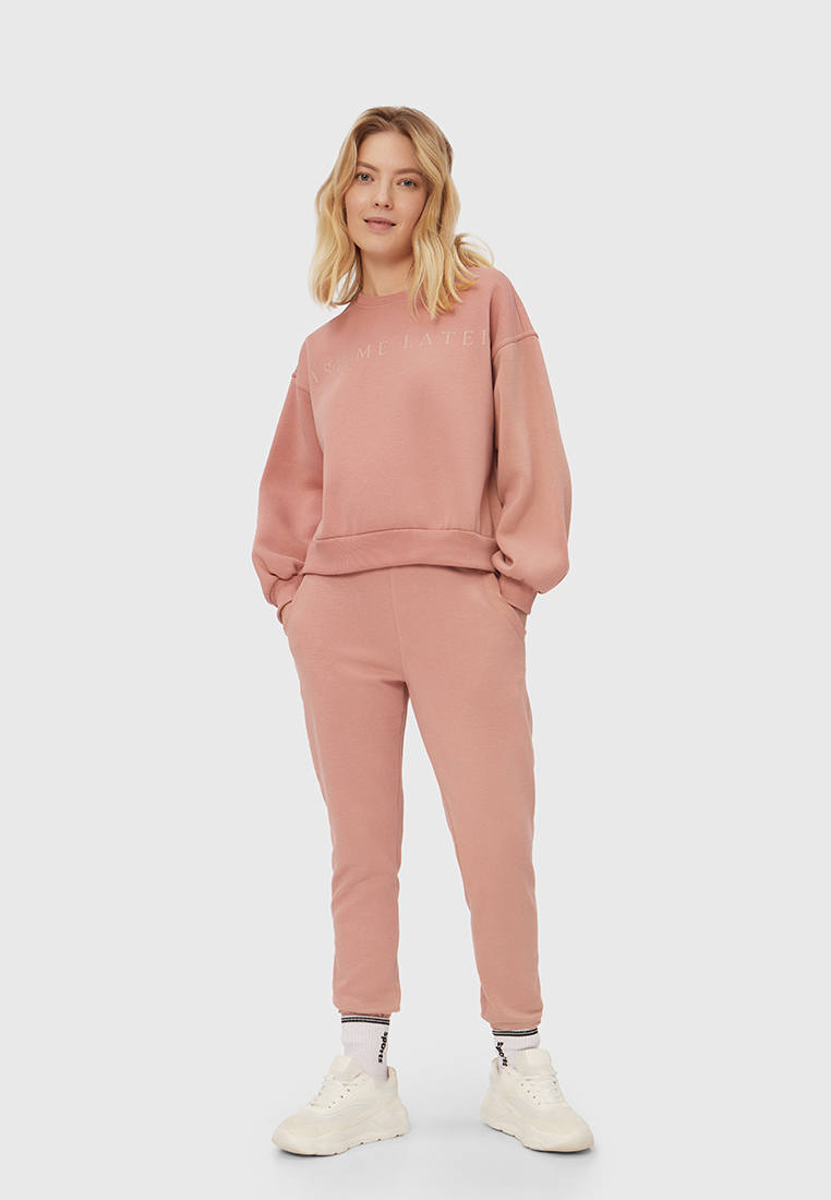 

Свитшот женский Modis M221W00042 розовый L, M221W00042