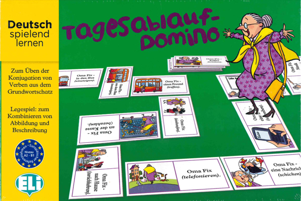 

ELI Language Games: Das Tagesablauf-Domino