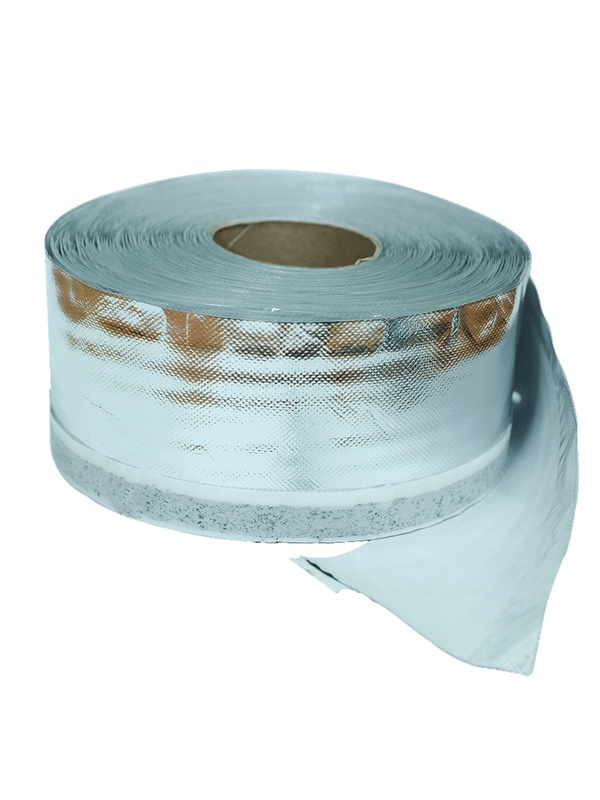 фото Пароизоляционная самоклеящаяся лента для оконных откосов oklent alum (0.1мх24м)