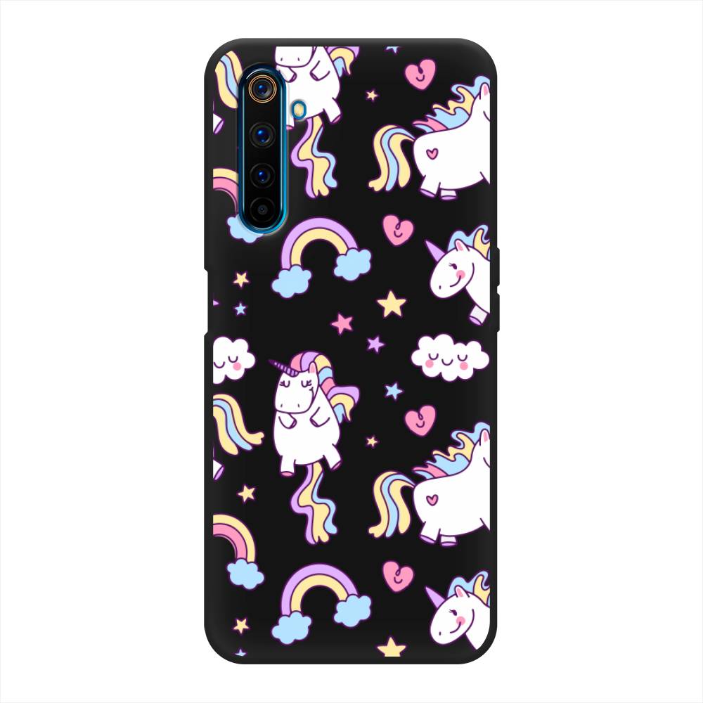 

Матовый силиконовый чехол "Sweet unicorns dreams" на Realme 6 Pro, Sweet unicorns dreams