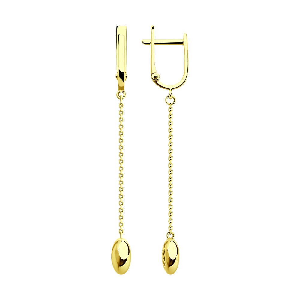 

Серьги из желтого золота SOKOLOV 029548-2, 029548-2