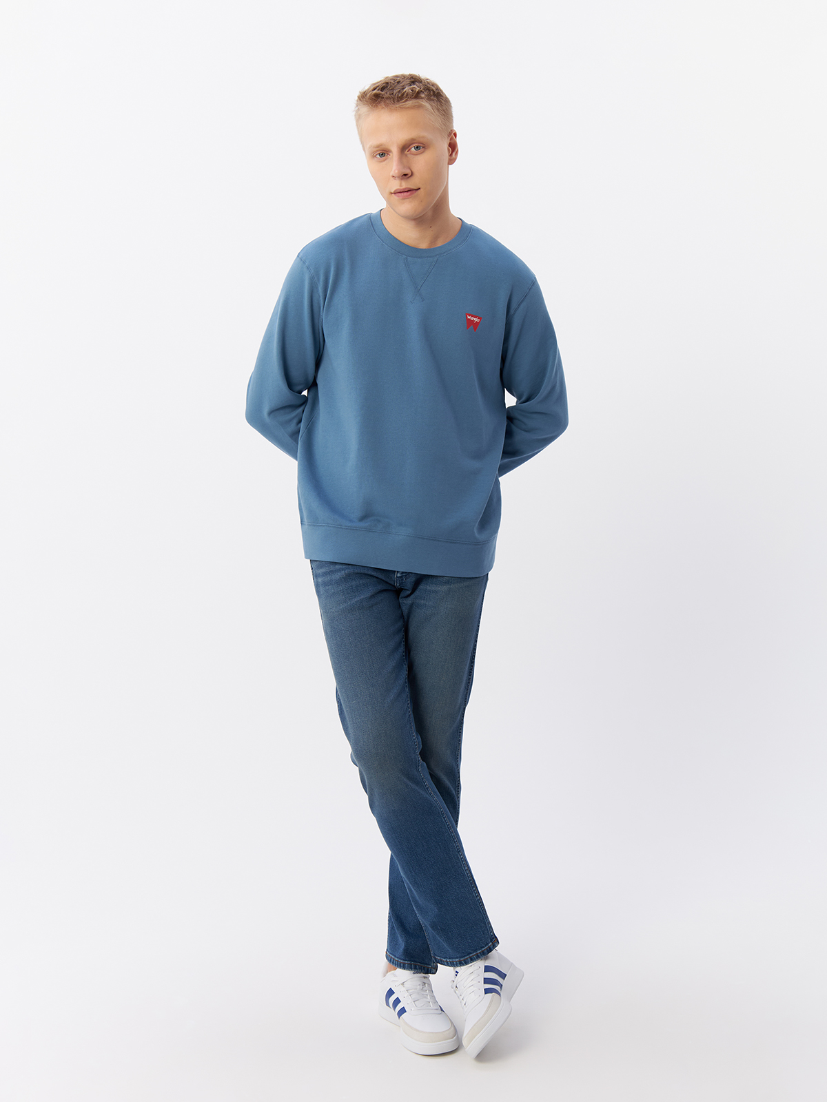 

Джинсы мужские Wrangler 112341313 синие 38/32, Синий, 112341313