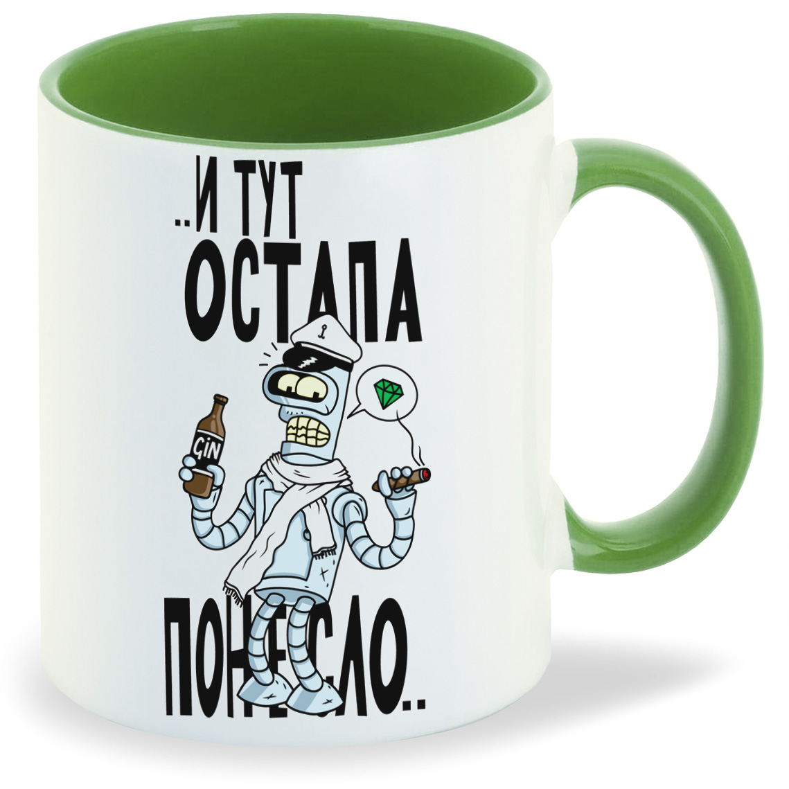 

Кружка CoolPodarok Прикол И тут Остапа понесло, Прикол И тут Остапа понесло