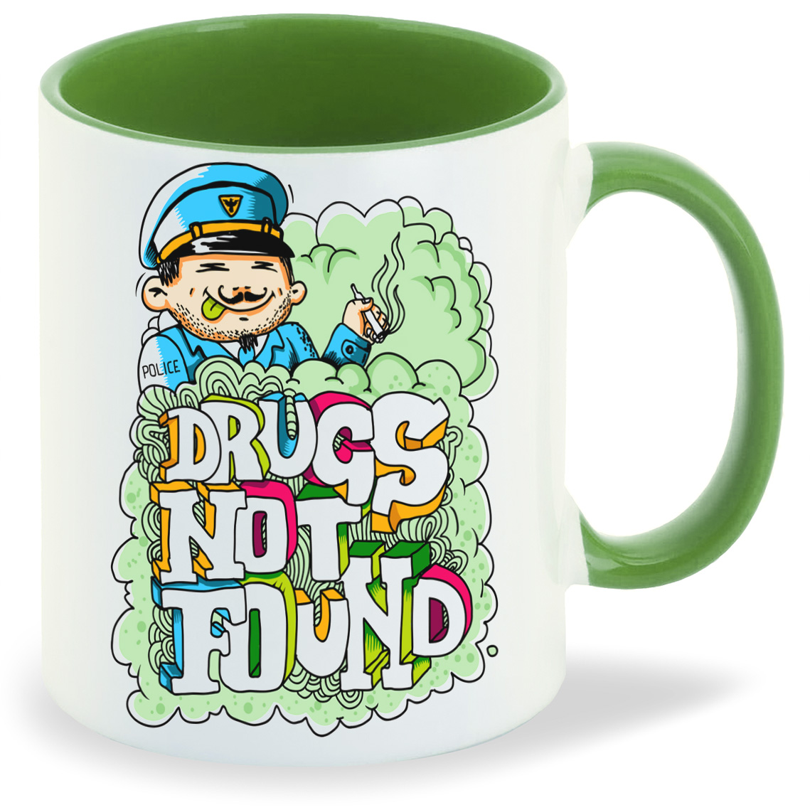 

Кружка CoolPodarok Прикол Полицейский drugs not found, Прикол Полицейский drugs not found