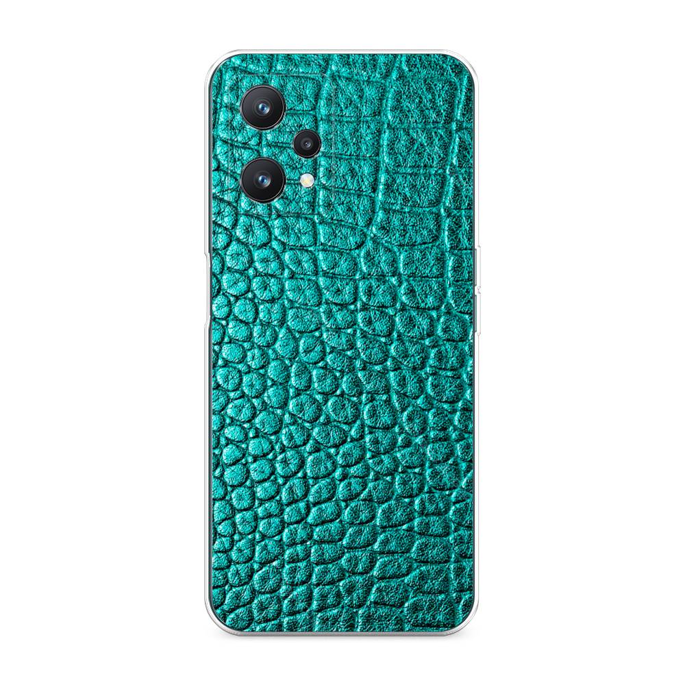 

Силиконовый чехол "Бирюзовая змея" на Realme 9 Pro, 258850-3