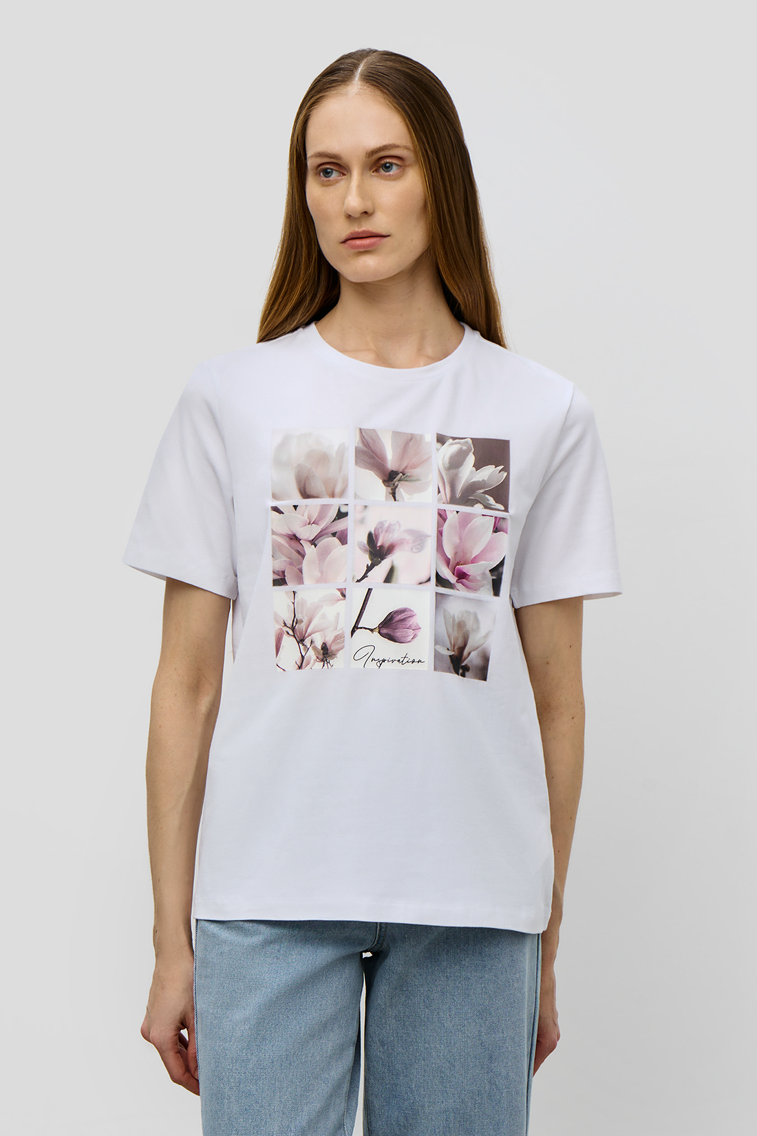

Футболка женская Baon B2323006 белая 2XL, B2323006