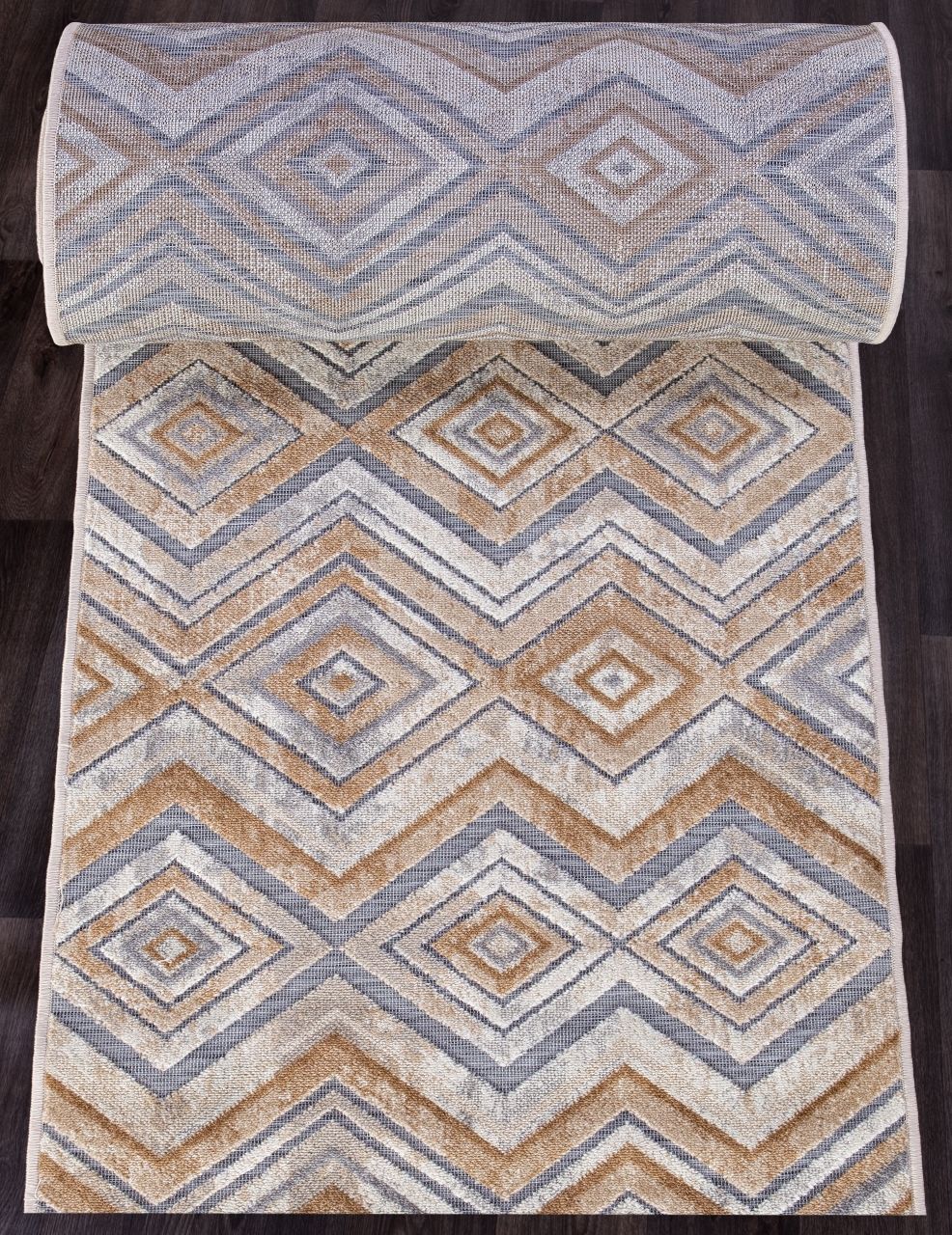

Ковровая дорожка SIGMA 6271 GRAY-BEIGE