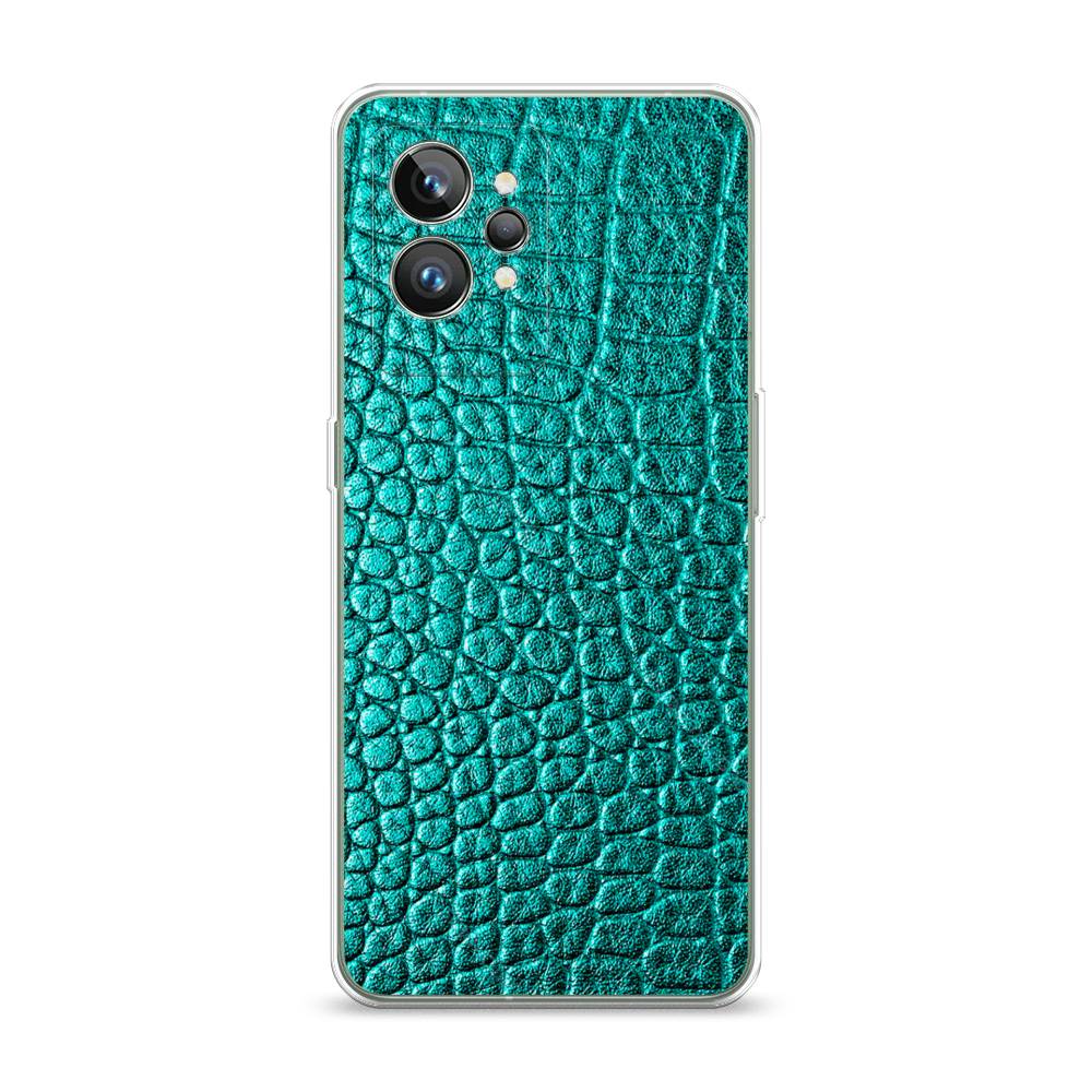 

Силиконовый чехол "Бирюзовая змея" на Realme GT 2 Pro, 258650-3