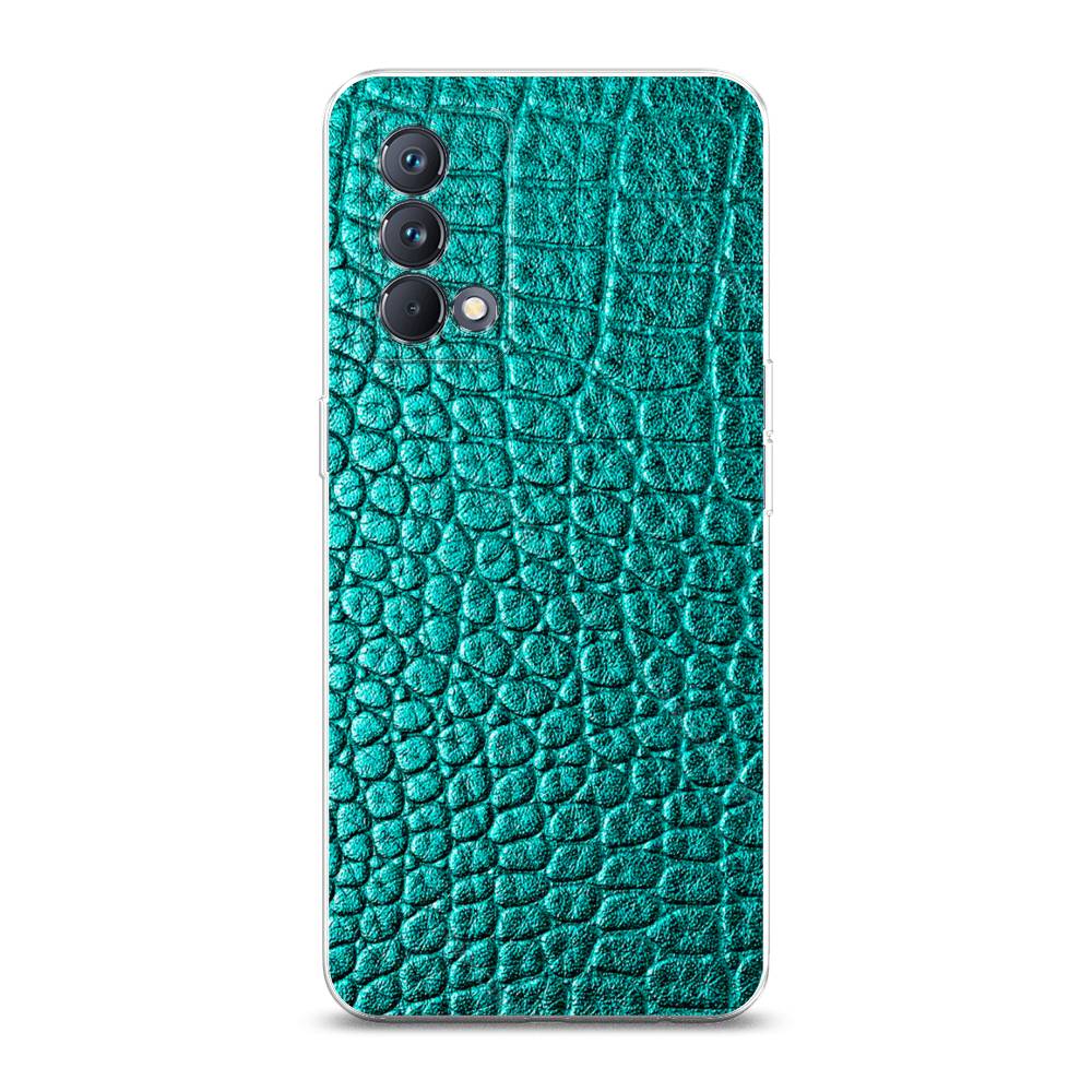 

Силиконовый чехол "Бирюзовая змея" на Realme GT Master Edition, 2510450-3