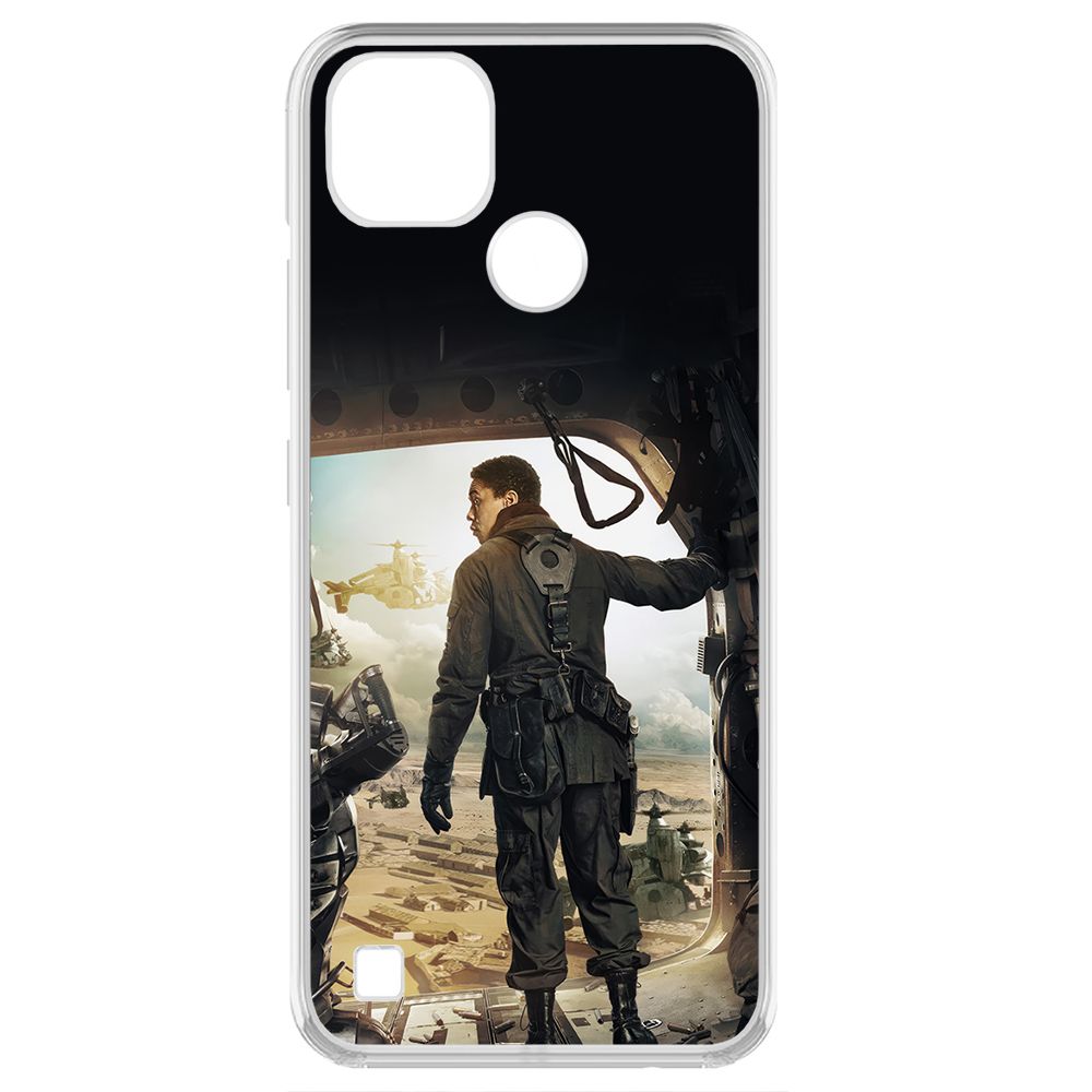 

Чехол-накладка Krutoff Clear Case Фоллаут (Fallout) - Аарон для Realme C21Y, Прозрачный