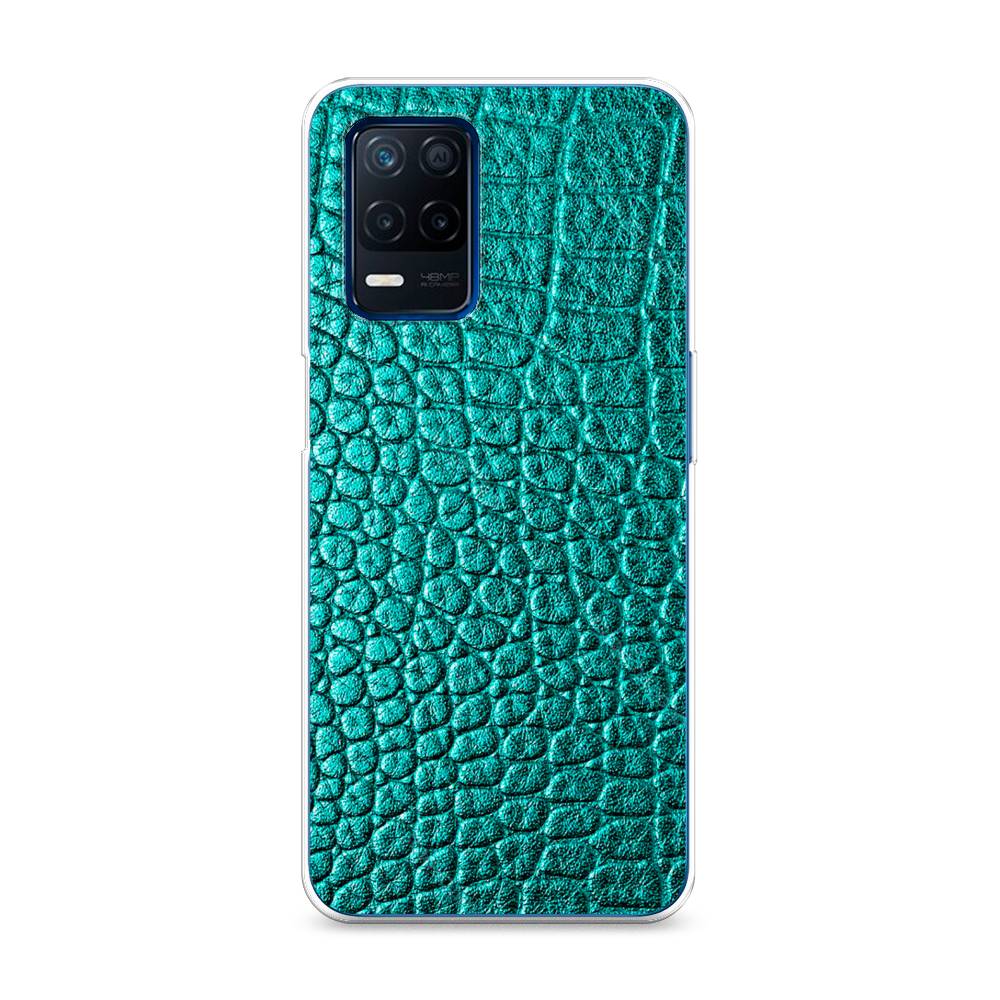 

Силиконовый чехол "Бирюзовая змея" на Realme Narzo 30 5G, 257150-3