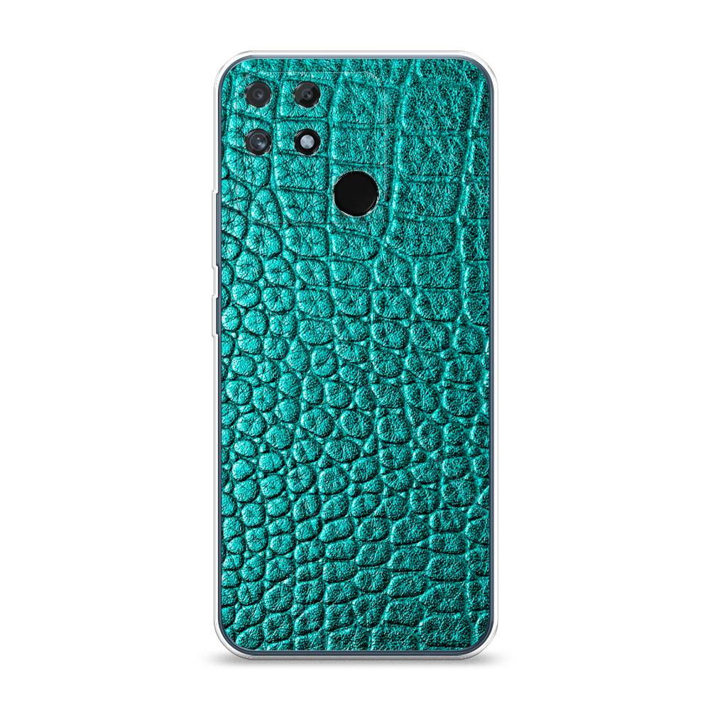 

Силиконовый чехол "Бирюзовая змея" на Realme Narzo 50A, 258450-3