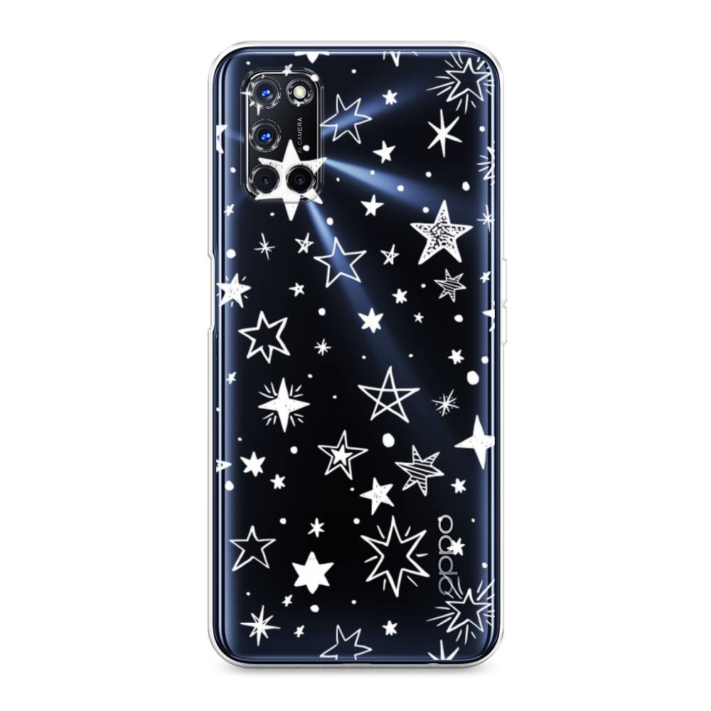 

Чехол Awog на Oppo A52/A72 "Звездочки графика белая", Разноцветный, 253150-7