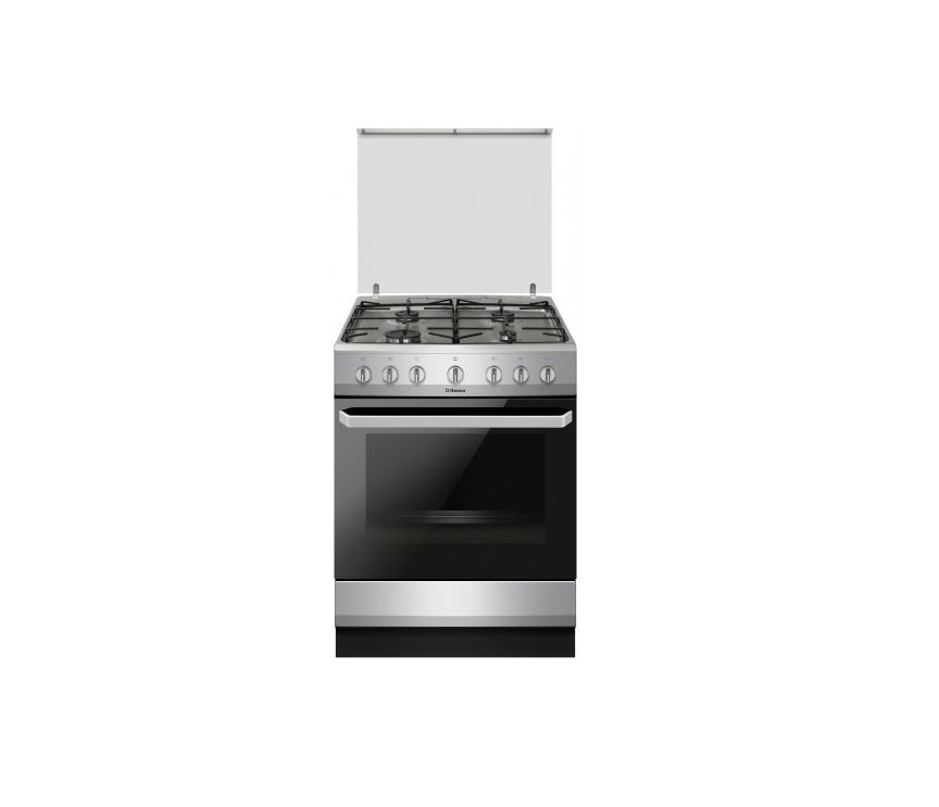 

Комбинированная плита Hansa FCMX681009 серебристый, FCMX681009